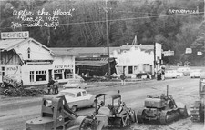 Klamath California After flood Disaster Occupation 1955 RPPC Postcard 25-11260 picture