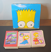 SkyBox 1993 The Simpsons 125-Card Lot w/ Box picture