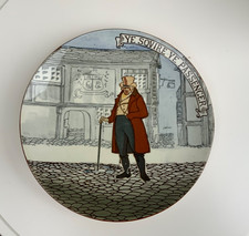 VINTAGE ROYAL DOULTON  WALL PLATE ‘YE SQUIRE YE PASSENGER’  SIGNED NOKE picture
