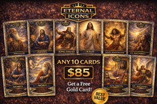Pick Any 10 Eternal Icons Cards | Christian Trading Card Bundle | Build Your Set picture