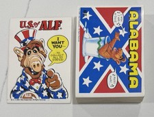 1987 Zoot U.S. of Alf Complete Set of 51 Stickers picture
