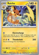 Raichu - 064/193 - Paldea Evolved - NM picture