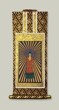 Isemura Kyoto Buddhist Altars - Gohonzon Hanging Scroll, Amida Nyorai Hanging picture