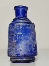 Rare antique cobalt glass inkwell from the Czars era. picture