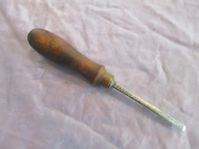 VINTAGE S J ADDIS 3/16 INCH WIDE NO 1 CARVING CHISEL - SHARP - VERY GOOD COND picture