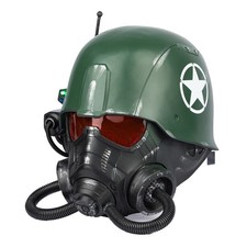 Xcoser Fallout NCR Elite Riot Gear Helmet Cosplay Props LED Light Resin Replicas picture