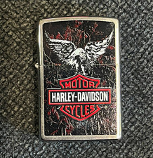 Harley-Davidson Eagle Zippo Lighter New never used  Rare Eagle Design picture