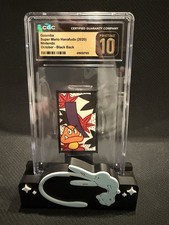 2020 Super Mario Hanafuda Goomba - October Black Back CGC PRISTINE 10 picture