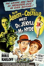 1953 Abbott Costello Dr Jekll Mr Hyde High Quality Metal Fridge Magnet 3x4 9847 picture