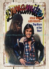 1978 Dynamite Magazine Chewbacca wookie Shaun Cassidy Hardy Boy Battlestar picture