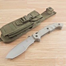 Fox Trakker Folding Knife 5.38 N690Co Cobalt Vanadium Steel Blade Micarta Handle picture