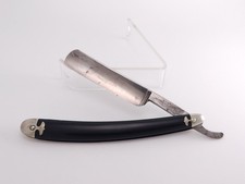 Vintage Wyeth's Warranted Cutlery Straight Razor - St. Joseph MO Etched Blade picture
