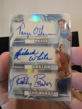 Topps 2026 Disney Chrome TR-OWB Chrome Card Triple Autograph Belle Gaston picture