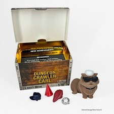 Ultra Rare - Dungeon Crawler Carl Donut Gold Apparel Loot Box Blind Box picture