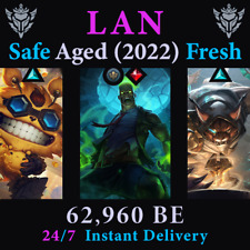 LAN LoL Account Zombie Brand Ziggs Sands Rengar Old Stock Aged Smurf Unranked picture