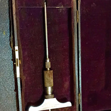Brown & Sharpe Providence R.I. T-Handle Machining Tool with Case picture