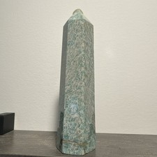 Amazonite Crystal Tower 1.12 Lbs 8” picture