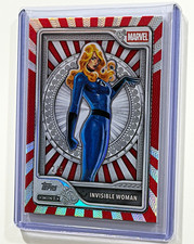 Topps 2026 Mint Marvel Invisible Woman Silver Card #74 Red 2/5 picture