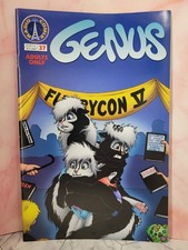 Genus #37- 1999, Classic Furry Comic, James Hardiman, Radio Comix, Mature, VF picture