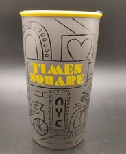 New Vintage 2019 Starbucks Times Square NYC Ceramic Traveler Tumbler Mug Sticker picture
