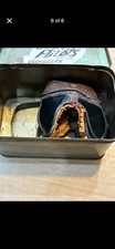 WWII Pilot Goggles American Optical Co. Variable Density Original Tin Box picture