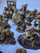 Boyds Bears Bearstone Resin Figurines Lot Teddy Bear Collectibles Vintage Decor picture