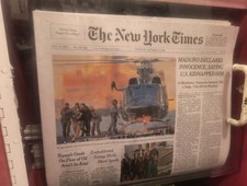 The New York Times Tuesday January 6 2026 Maduro Declared Innocence, Saying U.S. picture