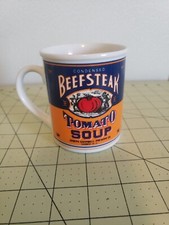 ⭐️VTG Campbell Soup Company Beefsteak Tomato Soup Mug 125th Anniversary Mug picture