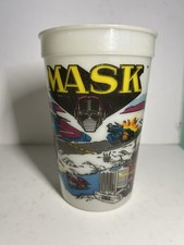 Vintage 1985 MASK M.A.S.K. Kenner Circle K Plastic Cup Very Rare picture