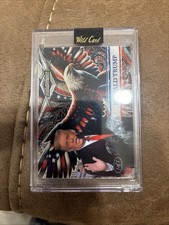 Wild Card One of One Alumnation Donald Trump US Presidents Trading Card picture