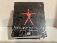 Vintage 1999 Topps The Blair Witch Project Official Trading Cards  SEALED BOX picture