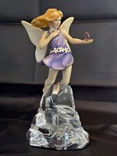 Vtg Franklin Mint Fairy Crystal Figurine 8