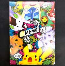 (MP) Pikachu Oops Pokemon Center 2014 Tomokazu Komiya Notepad Greninja Raichu picture