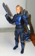 STAR WARS VINTAGE COLLECTION CW MANDALORIAN DEATH WATCH AIRBORNE TROOPER CUSTOM picture