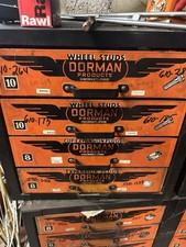 Vintage Dorman Products Wheel Stud & Expansion Plug Parts Cabinet w/ Inventory picture