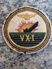 Rare Original 1940's 1950's VX-1 Patch Navy Air Test Evaluation Squadron One picture