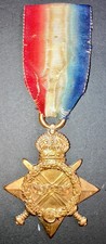 IDd named WW1 BRITISH MEDAL 1914-15 STAR Royal Engineers ORIGINAL RIBBON WWI UK picture