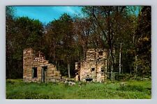 Butler PA-Pennsylvania, Ruins Of The Old Stone House, Antique, Vintage Postcard picture
