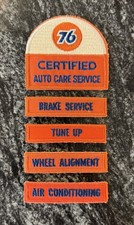 Vintage Union 76 Unocal Certified Auto Care Service Patch Lot - NOS picture