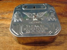 Vintage 2 1/2 x 2 1/2, Chrome,  Gem Eagle Dime Register Bank, 1930's,   (9159) picture