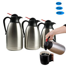 Stainless Steel Coffee Pot 67oz Vacuum Water Pitcher Carafe Keep 24 hour Warmer picture