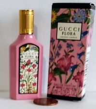 GUCCI Flora Gorgeous GARDENIA Splash EDP MINI bottle 0.16 oz 5ml NEW IN BOX read picture