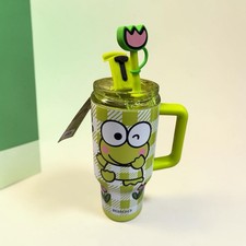Sanrio KEROPPI 32 oz Tumbler Igloo Stainless Steel Flip N Sip Travel Mug NWT picture