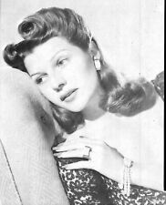 Rita Hayworth Photo Negative 8x10 Silver Gelatin Celebrity Glamour Movies A picture