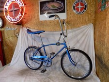 1971 SCHWINN STINGRAY FASTBACK BOYS 3-SPEED STIK MUSCLE BIKE BLUE S5 VINTAGE 71 picture