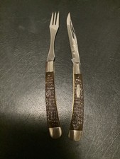CaseXX 6251FX Hobo Fork and Knife Jigged Bone 1983 picture
