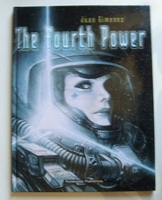 “THE FOURTH POWER”  HC by Juan Gimenez HUMANOIDS PUBLISHING (1991) Sci-Fi GN picture