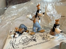 Vintage Walt Disney Goofy Model Figurine Model Sheet - Rare Collector picture