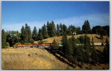 BNSF Freight Train Dash 9-44CW Unit 979 Spokane WA 1996 Postcard picture