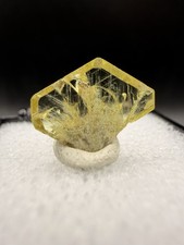 Rare Gem Yellow Chrysoberyl Crystal (Thumbnail) - Alaotra-Mangoro, Madagascar picture